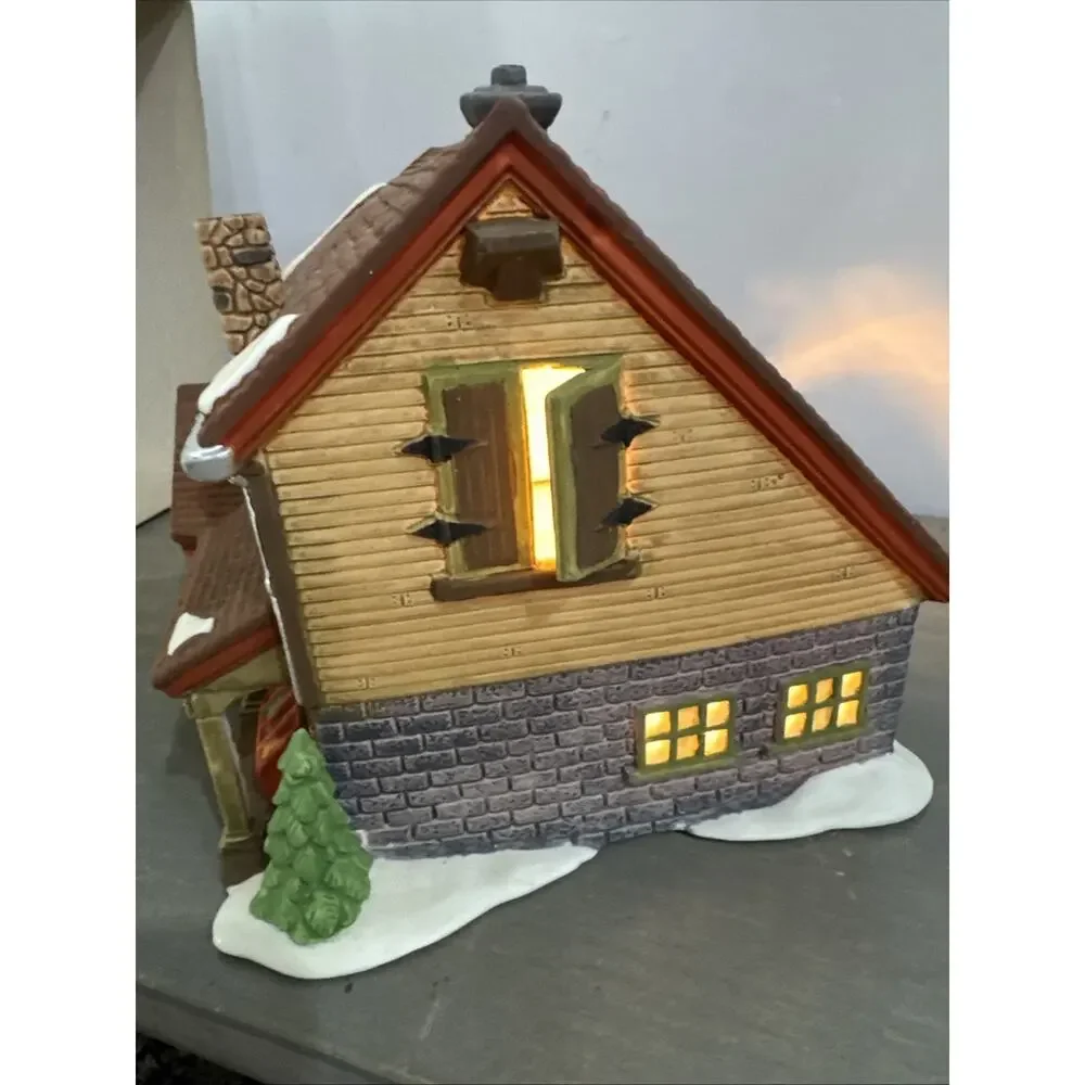 1992 Dept. 56 New England Village Heritage Coll. BLUEBIRD SEED & BULB Light/Box